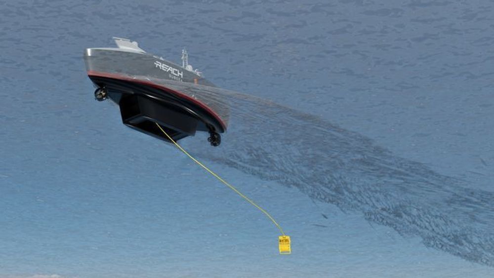 I fjor presenterte Reach Subsea de ubemannede farkostene i en illustrasjon.
