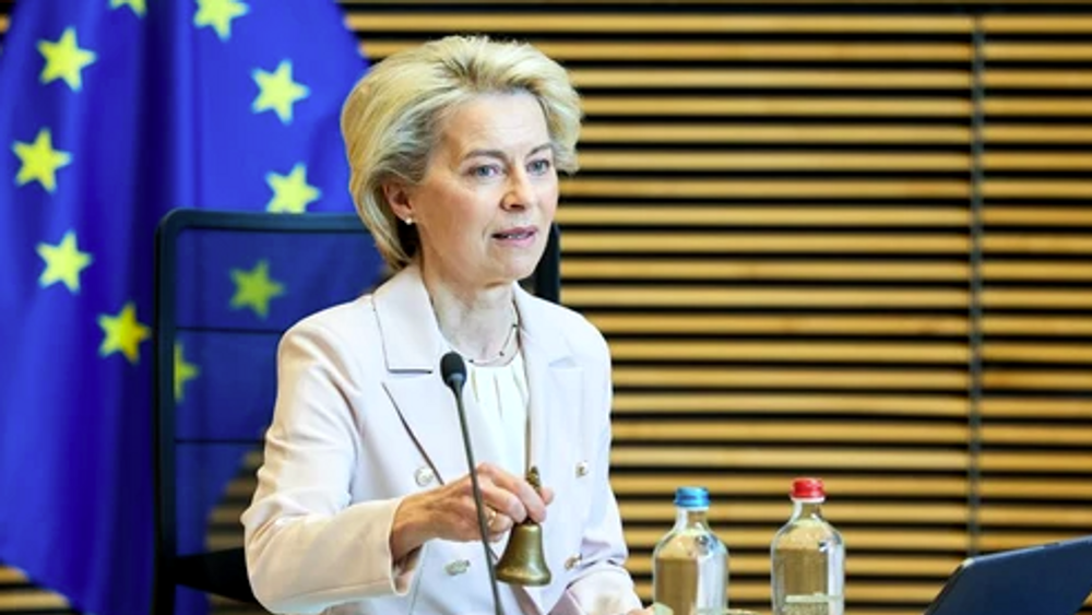 EU-kommisjonens president Ursula von der Leyen samler EU etter Russlands stans i gasseksport til to land.