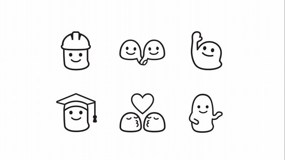 Googles blobb-emoji blir gjennopplivet i en ny emoji-font fra selskapet