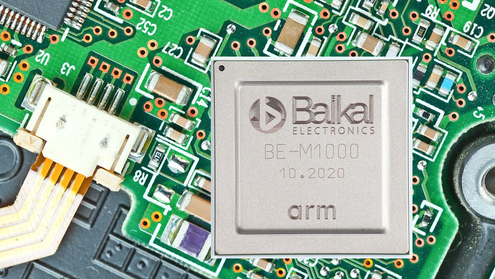 Baikal BE-M1000 er blant de nyeste russiskutviklede prosessorene. Den er basert på teknologi fra Arm, noe produsenten ikke lenger har lov til å bruke.