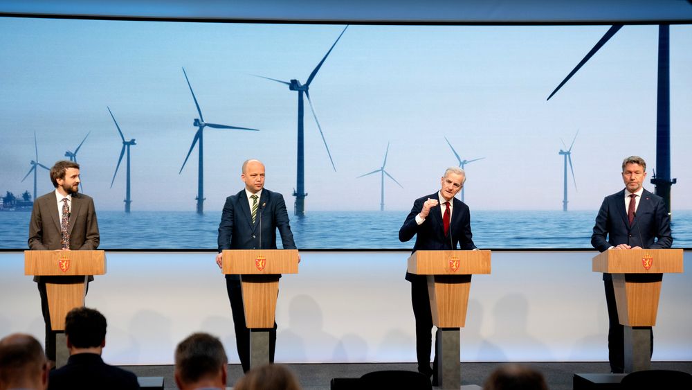 – Dette er en merkedag i norsk industri- og energihistorie, sa statsminister Jonas Gahr Støre onsdag.