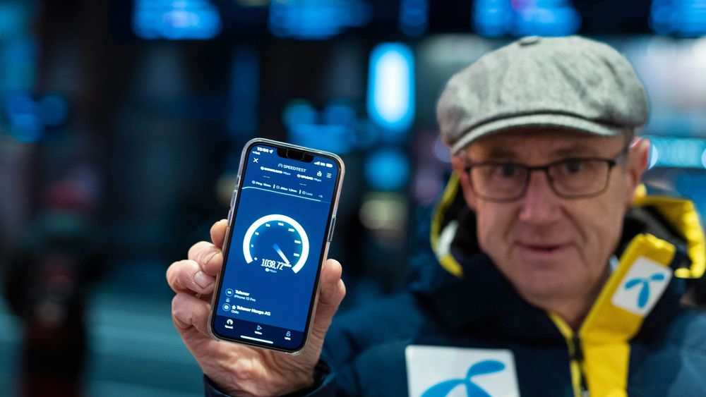 Telenors mobildirektør Bjørn Amundsen bekrefter at Telenor har problemer med mobilnettet. Her fra en tidligere anledning.