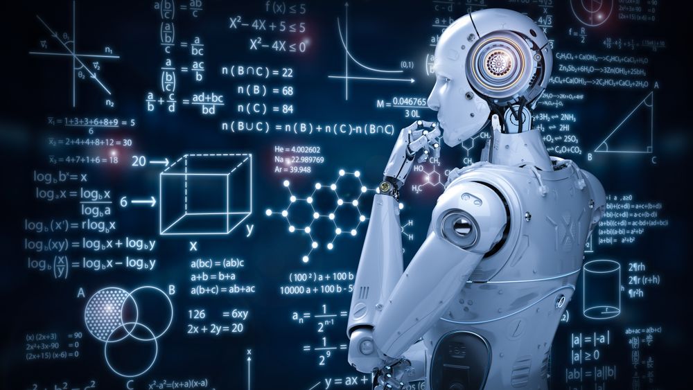 Det er mye som skiller ligninger på en tavle og maskinlæring og kunstig intelligens som ligger bak en robot, men for forskerne er det en tydelig sammenheng. 