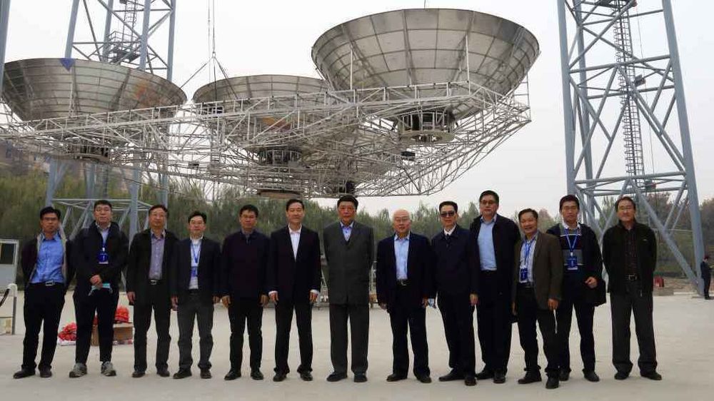 Solkraftverket OMEGA ved Xidian universitet i Kina