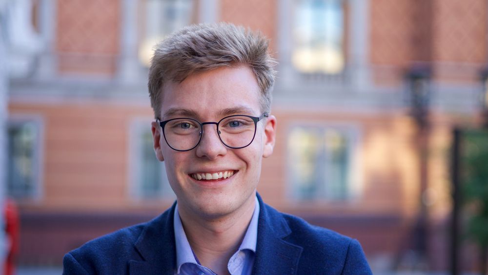Elias Eide, stortingsvara for Høgre og sivilingeniørstudent i Energi og miljø.