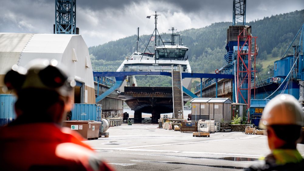 MF Hydra blir verdens første ferge som drives av brenselceller og flytende hydrogen.