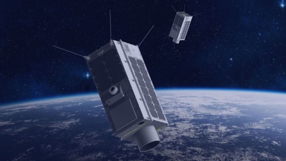 Satelittene til GHGSat er omtrent på størrelse med en mikrobølgeovn.