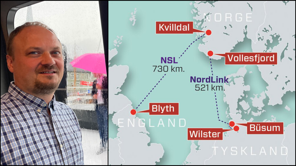 Analysesjef Tor Reier Lilleholt i Volue Analyse sier at Norge ville hatt høy strømpris også uten de to nyeste kablene. 