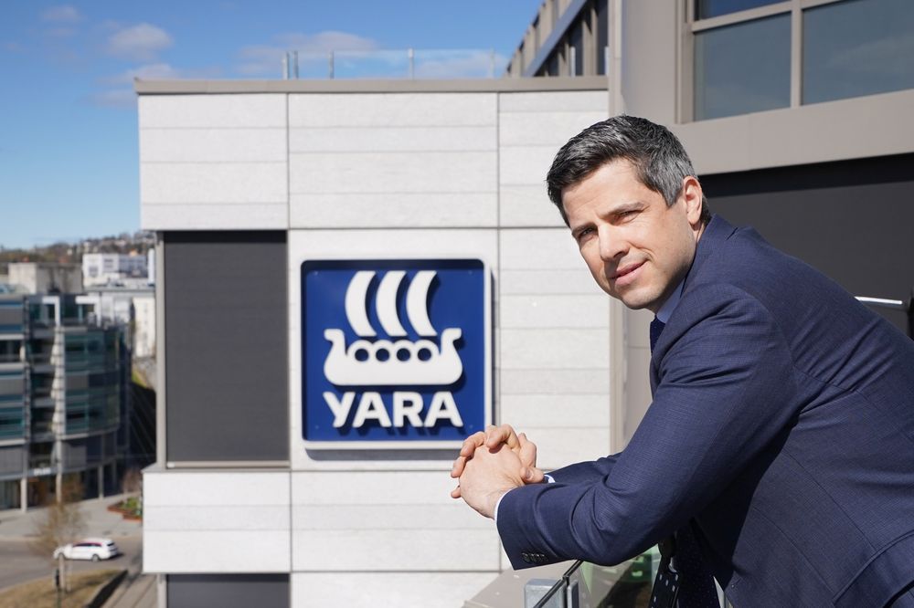 Direktør Magnus Krogh Ankarstrand i Yara Clean Ammonia har planer om å bygge flere ammoniakk-terminaler i Skandinavia. 