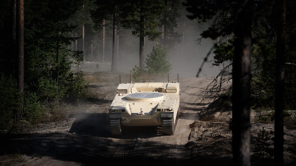 UGV Rena. Ubemannet kjøretøy.