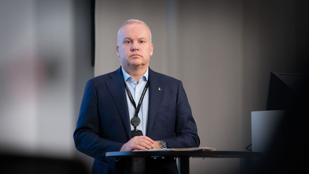 Konsernsjef Anders Opedal i Equinor leverer resultater for tredje kvartal i år som er svakere enn han gjorde til samme tid i fjor. Bildet er fra 2022. 