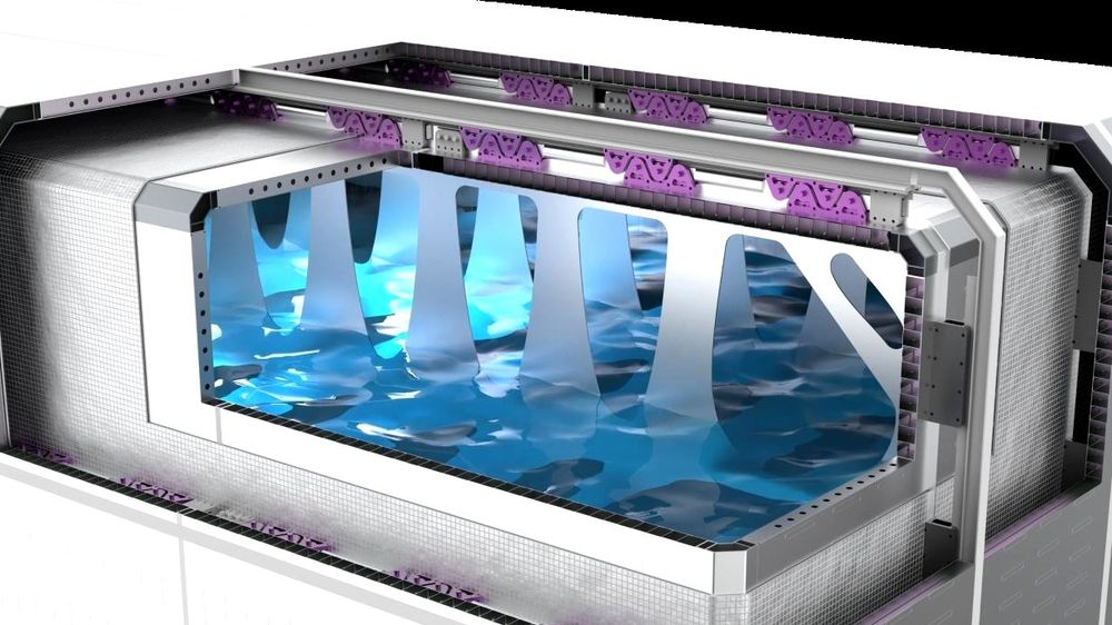 ICT har utviklet en prismatisk tank for flytende hydrogen som lette kan tilpasses i skip. Den er robotsveiset av Prodtex. 