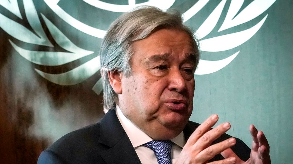 FNs generalsekretær António Guterres.
