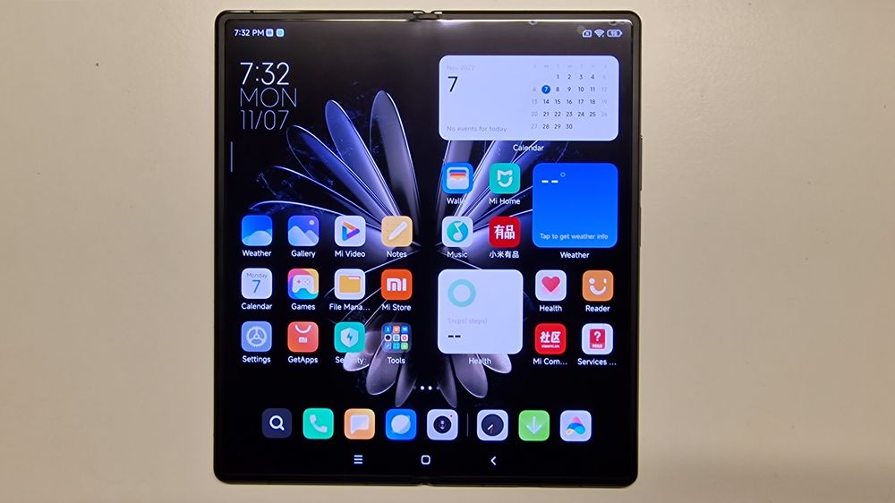 Flat og brettbar: Vi er imponert over hvordan Xiaomi har løst bretteutfordringen. Mer enn dette blir det ikke.