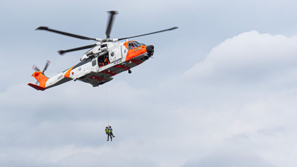 AW101 fra 330 skvadron på Sola. Nå er redningshelikopteret i ferd med å settes inn på den fjerde basen – Bodø.