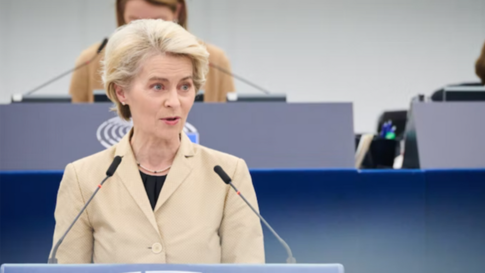 EU-kommisjonens president Ursula von der Leyen er fornøyd med at finansieringen av Repower EU er på plass. 