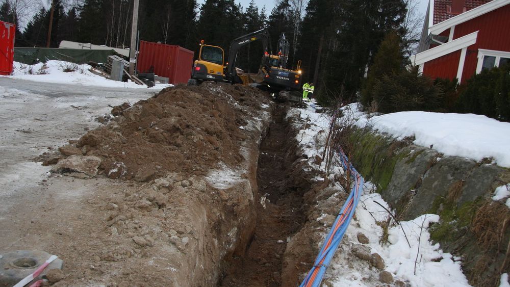 N0r5ke Fibres nye kabel mellom Trondheim og Bergen er ferdig og klar til bruk. De fleste kundene kobler seg på til våren og sommeren. Under utbyggingen fikk de utfordringer med Statens Vegvesen. Illustrasjonsfoto.