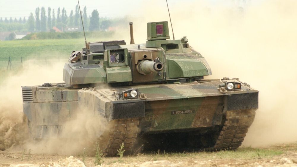 Frankrike vurderer å sende Leclerc-stridsvogner som dette til Ukraina.