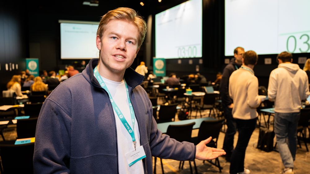 Christoffer Røneid trekker frem psykisk helse bærekraft og studentøkonomi som saksfelt han vil jobbe videre med.