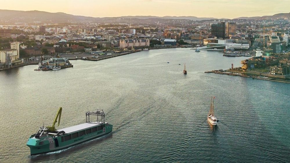 Naval Dynamics har designet nullutslippsskip som kan brukes til massetransport for bygg- og anleggsektoren i Oslo-området. 