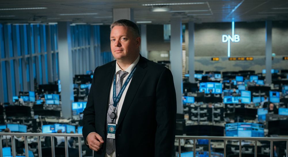 Anders Hardangen er direktør (CSO) for sikkerhetsavdelingen til DNB.