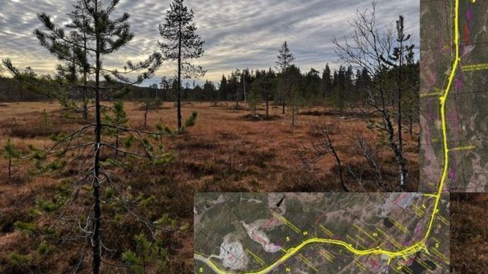Nå skal det bli blant annet 610 meter med ny tofeltsvei forbi Lygnasæter.