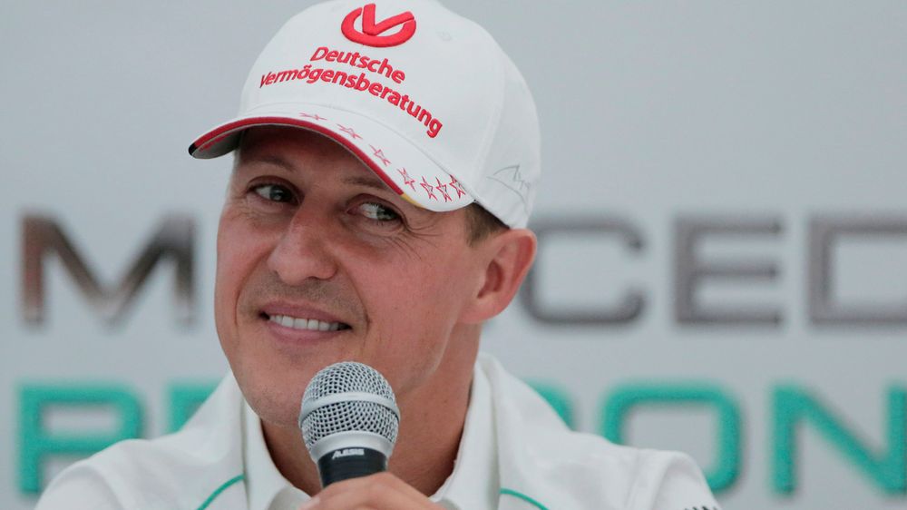 Michael Schumacher da han fortalte at han ga seg som Formel 1-fører i 2012, året før skiulykken.