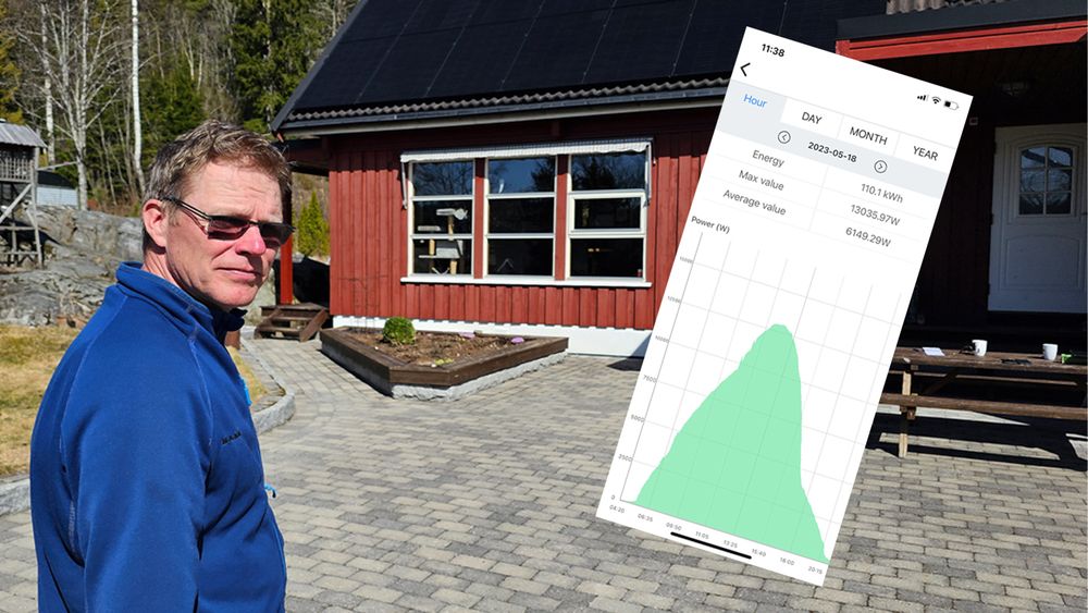 Tidligere så energikurven til Øyvind Halseth ut som et sagblad. Strømproduksjonen ble stadig strupet på grunn av overspenning i nettet.