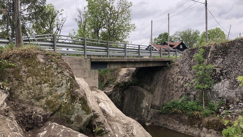 Gjøby bru sør for Rakkestad, slik den ser ut i dag.