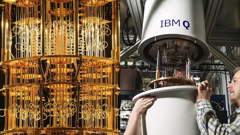 Kvantemaskin: Mange av de store aktørene, som IBM, jobber intenst med å utvikle kvantedatamaskiner.