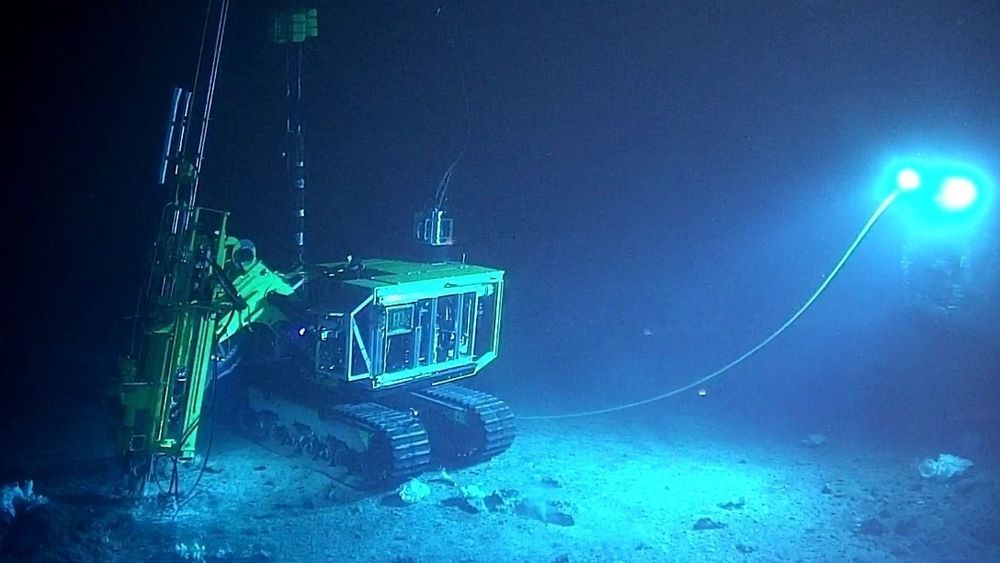 Seabed Solutions undervannsgraver FlexiCore i operasjon på mer enn 1000 meters dyp. 