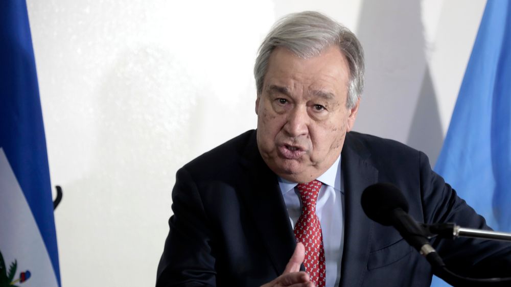 FNs generalsekretær António Guterres ønsker at utviklingen av KI går til menneskehetens beste.