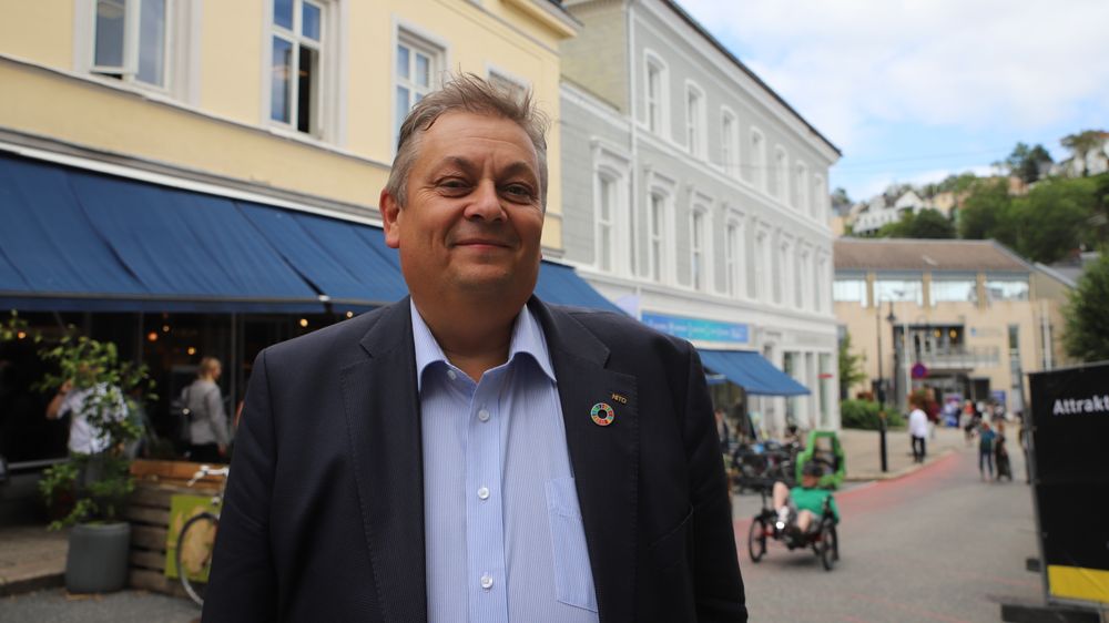 Trond Markussen er president i Nito. Bildet er tatt på Arendalsuka i 2019.
