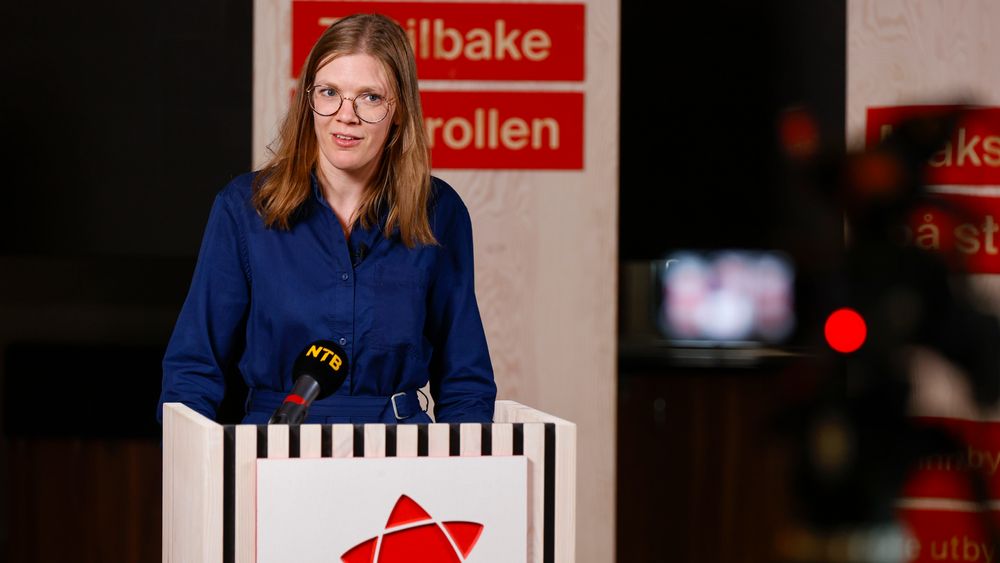 Rødt-leder Marie Sneve Martinussen mener Norge kan produsere nok kraft uten å rasere naturen. 