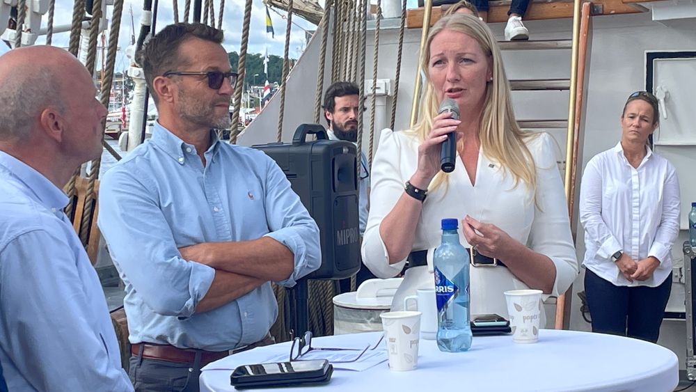  Edina Ringdal Wickholm, direktør for dekarboniseringspolitikk og partnerskap i Yara, hadde et klart budskap til politikerne på Arendalsuka: Bli enige om et nytt klimaforlik.