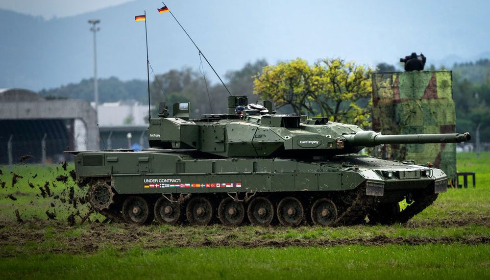 Trophy APS er, som ventet, valgt som en del av standardkonfigurasjonen til Leopard 2A8-stridsvognene.