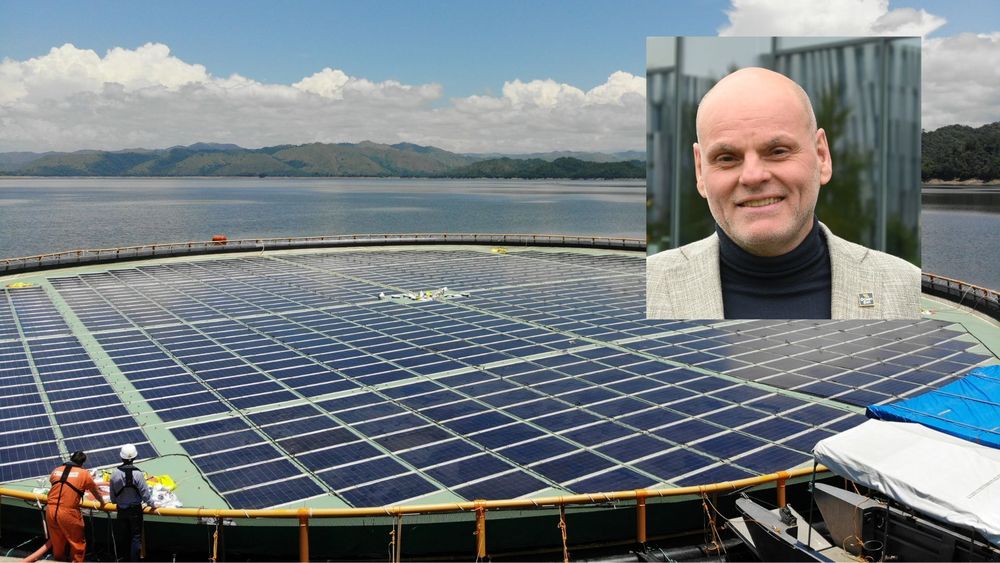 I Magat-dammen på Filippinene bygges et flytende solkraftanlegg basert på Ocean Suns teknologi. Gründer og sjef Børge  Bjørneklett har store forventninger til anlegget.