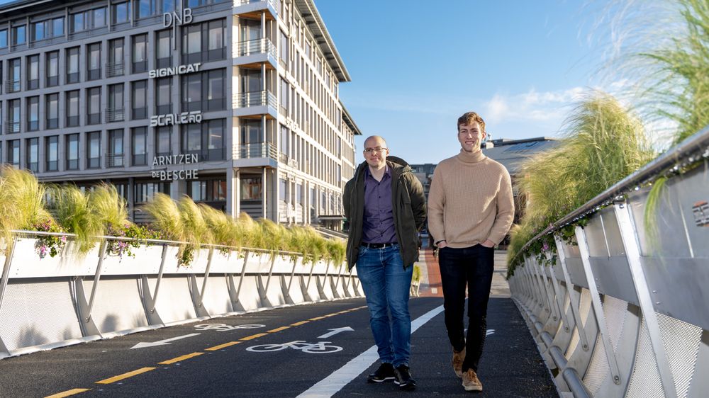  Ole Martin Engh og Marius Kaasbøll gikk fra konsulentbransjen til DNB da banken åpnet for tech-ansettelser i Trondheim. 