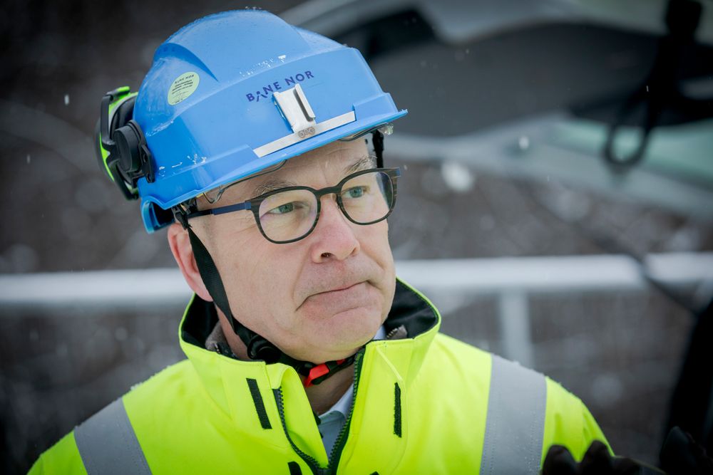 Bane Nor sjef Thor Gjermund Eriksen venter økt vedlikeholdsetterslep også i 2024.