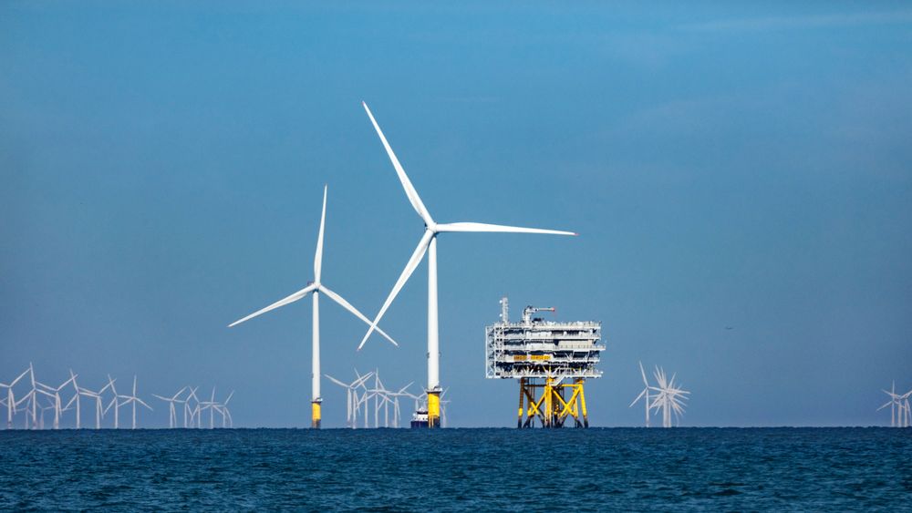 Danske Ørsted er en gigant innen havvind, men har nå trukket seg fra konkurransen om å bygge ut havvind i Sørlige Nordsjø. Bildet er fra selskapets tyske offshorepark, Burbo Bank Extension.