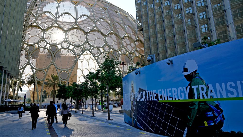 Årets klimatoppmøte holdes i Dubai. Den norske paviljongen er i den blå sonen, i Expo City.