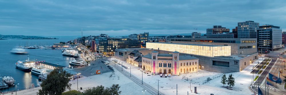 Det nye Nasjonalmuseet på Vestbanen er et av Norges mest høyteknologiske bygg. Statsbygg ønsker i større grad å lede an i gjennomføringen av store byggeprosjekter. <i>Foto: Statsbygg/Hans Fredrik Asbjørnsen</i>