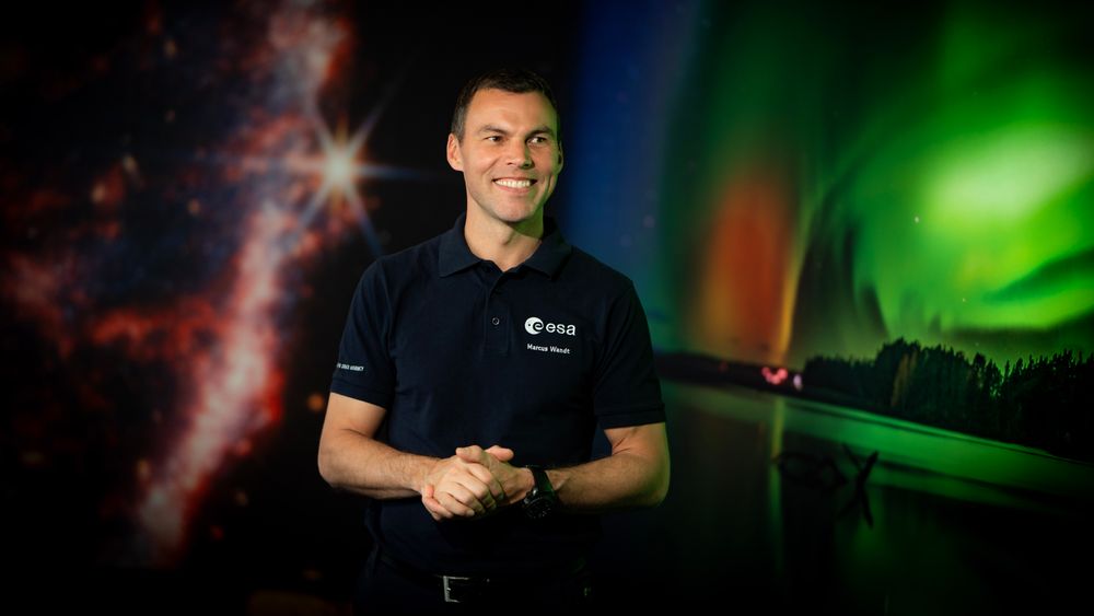 Svensknorske Marcus Wandt er framme ved Den internasjonale romstasjonen (ISS).
