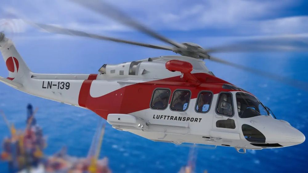  Equinor  har tildelt Lufttransport RW AS oppdrag for å operere to nye søk- og redningshelikoptre (SAR) for Troll- og Oseberg-området. De vil ta i bruk en ny helikoptertype på norsk sokkel, AW 139..