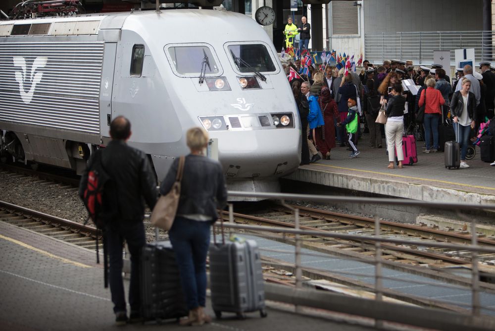 SJ sliter med å få tint togene i Sverige nå som det har vært så kaldt. 