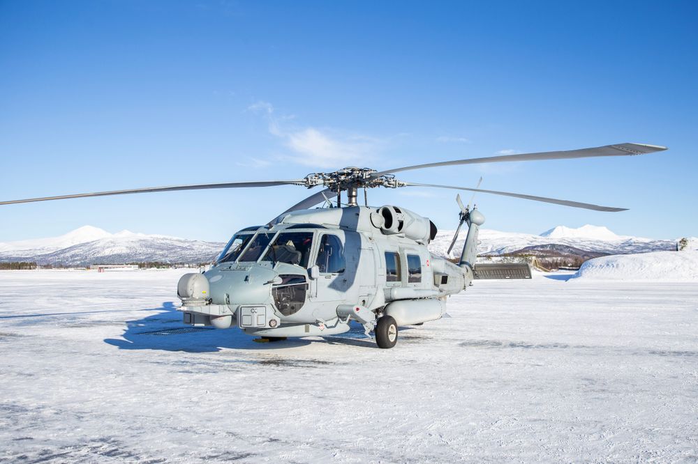 Et dansk Seahawk-helikopter av samme type som Norge har kjøpt.