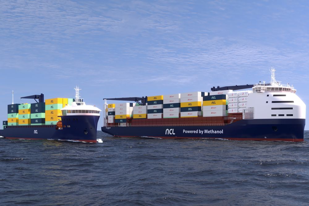 NCL bygger to 150 meter lange metanoldrevne containerskip på 1400 TEU. Feederskipet blir 99 meter langt og kan ta 300 TEU. Skipene vil besøke 40-50 havner mellom Finnmark og Rogaland og kan bidra til å flytte 35.000-50.000 lastebillass over til vannveien.
