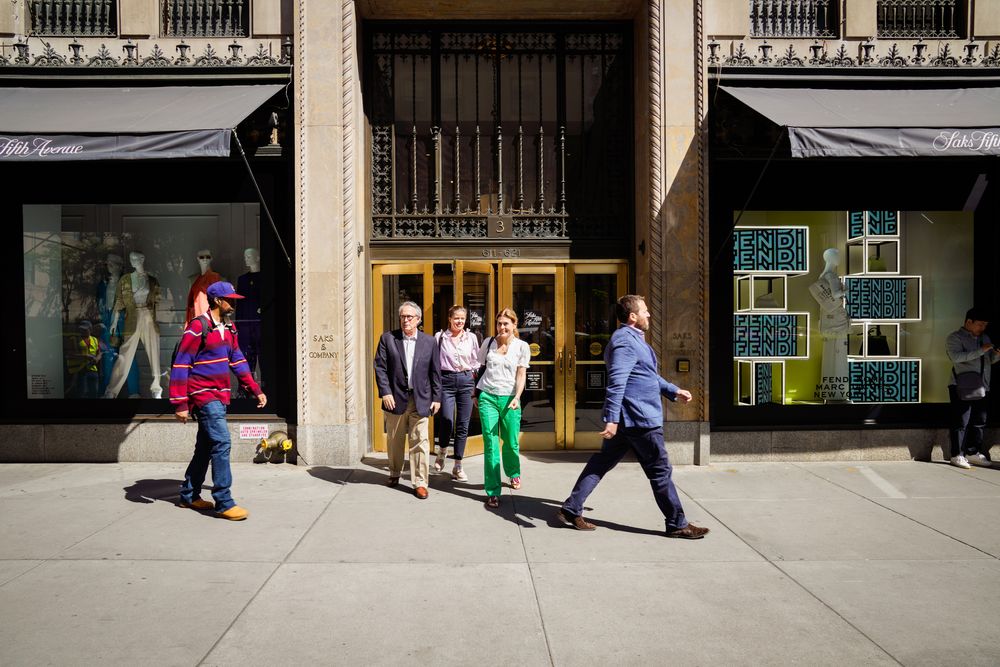Gary Simmons sørget for åpne dører for Lillelam hos Saks Fifth Avenue. <i>Foto:  Melissa Hegge</i>