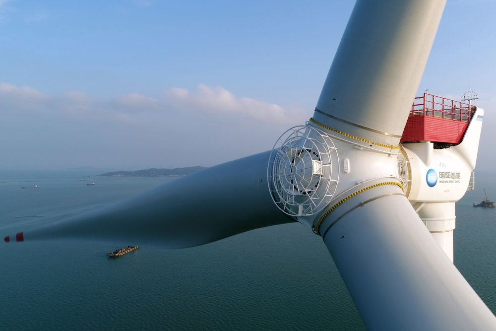 Kinas største turbinprodusent som ikke er statseid, Mingyang Smart Energy, sier at deres neste turbin til havvindindustrien vil bli på 22 MW. Bedriften oppgir ikke hvor stor denne turbinen er, men turbiner på 18–20 MW skal være satt i drift. 