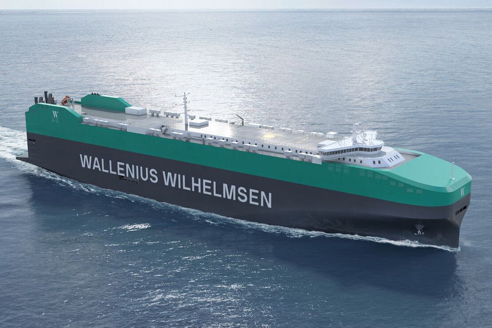Wallenius Wilhelmsen erklærer opsjon og bestiller til sammen åtte PCTC-skip ved Jinling Shipyard. De leveres med dual fuel-motorer som kan gå på klimanøytral (grønn) metanol. Skipene får plass til 9.350 biler. 